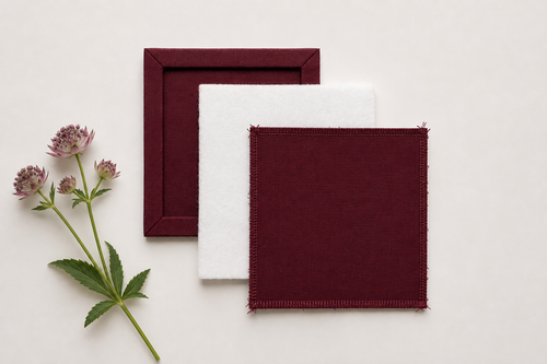 Coaster Embroidery Kit - Set of 4