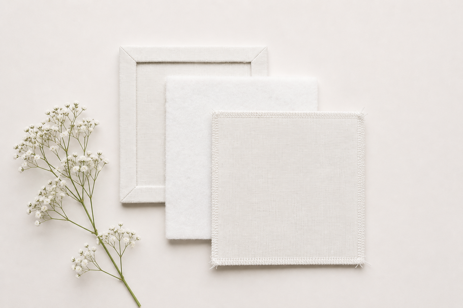 Coaster Embroidery Kit - Set of 4