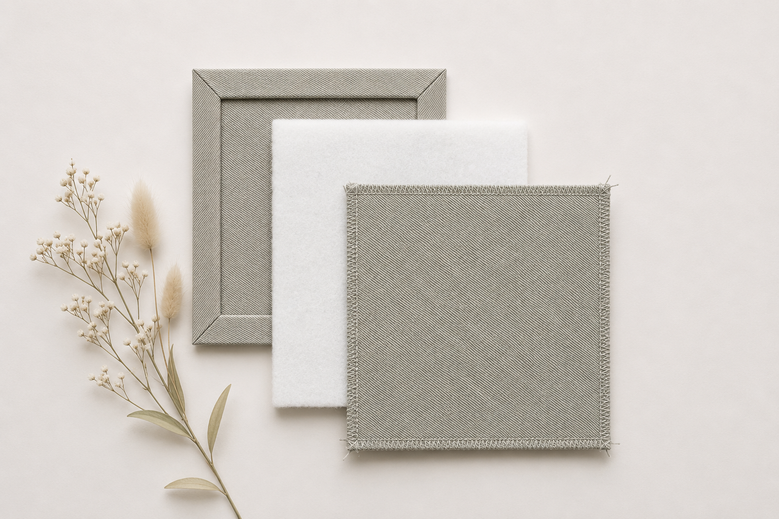 Coaster Embroidery Kit - Set of 4